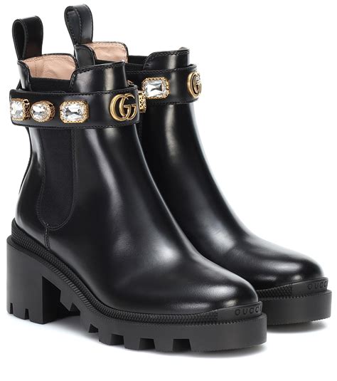 vintage gucci boots womens|Gucci boots embellished.